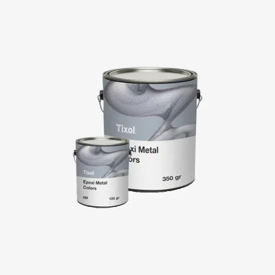 Tixol epoxi metal color
